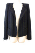 Isabel Marant Striped Distressed Jacket