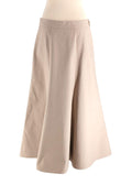 Caes Beige Midi Skirt