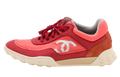 Chanel Red Lowtop Sneakers