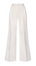 Cloudy x Seidensticker Cream Cotton Twill Trousers