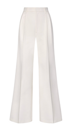 Cloudy x Seidensticker Cream Cotton Twill Trousers
