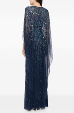 Jenny Packham Delphine Sequin-Embellished Gown Dress