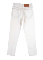 Frame Cream Le Italien Straight Leg Jeans