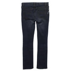 Blumarine Denim Jeans With Silver Embellished Lizards