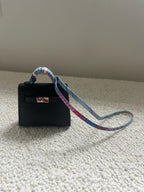 Hermes Noir Mini Kelly Twilly Bag Charm