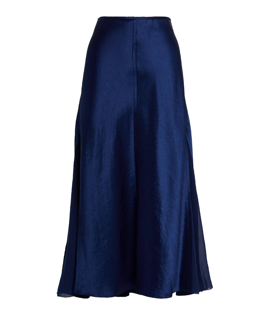 Vince Satin Slip Skirt