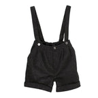 Papouelli Kids 4A Grey Shorts with Braces