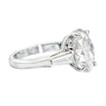 Verde 3ct IGI Certified Lab Grown Round Brilliant Cut Diamond Ring