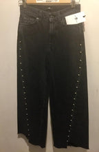 7 For All Mankind Black Marnie Outsider Jeans