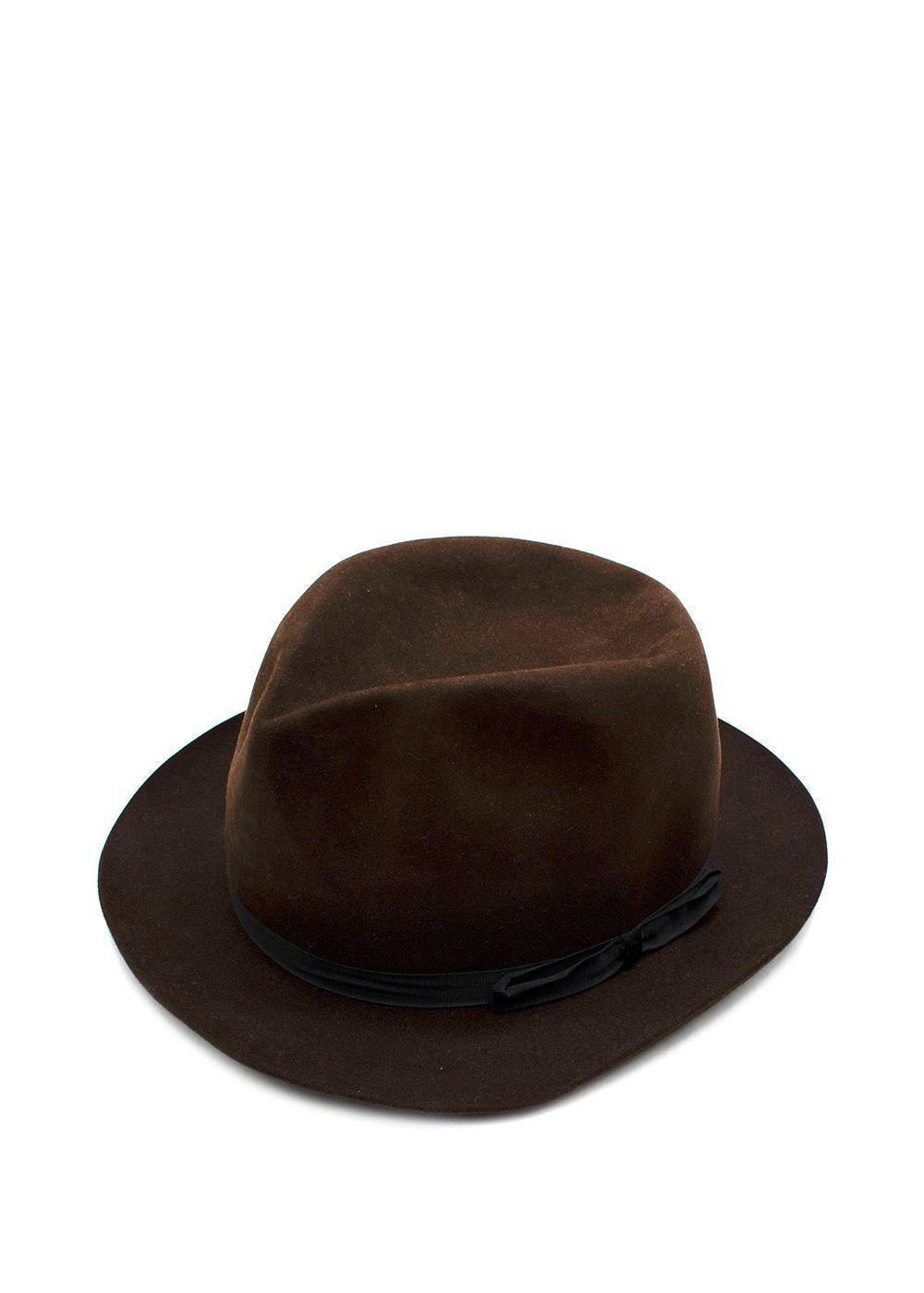 Lock & Co Brown Trilby Hat