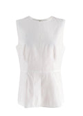Marni White Sleeveless Blouse