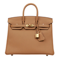 Hermès Birkin 25cm Togo Biscuit Gold Hardware