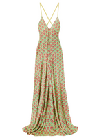 Etro  Printed Woven Maxi Dress