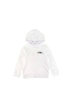 Kids 6A White Hooded Eye Sweatshirt