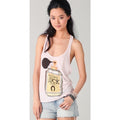 NEW Wildfox Never Ending Luck Baby Pink Tank Top