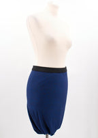 T by Alexander WangSet of two draped & fitted skirts in blue and black