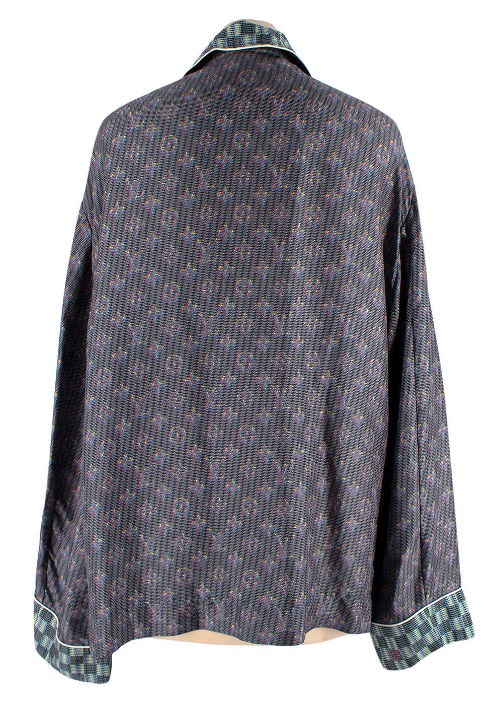Louis Vuitton Multicolor Monogram Patterned Shirt