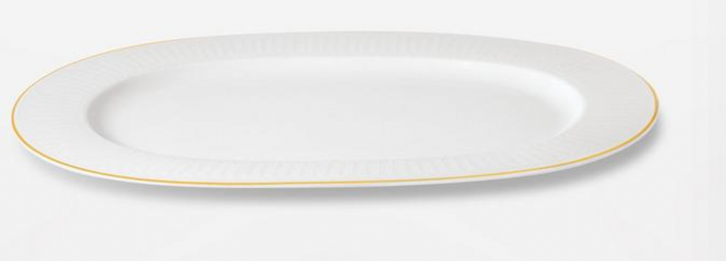 Villeroy & Boch Château Septfontaines Bone-Porcelain Oval Plate, 41.5cm