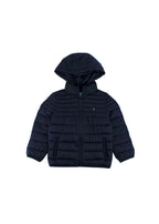 kids 4Y navy blue quilted puffer jacket