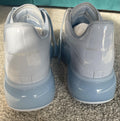 Spring Blue Oversized Transparent Sole Sneakers