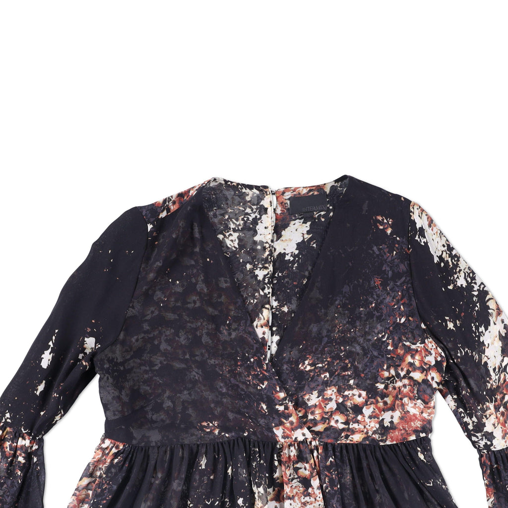 Intermix  Kenai Floral Babydoll Blouse