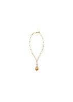 Mounser Pagoda Gold-plated Pearl Necklace