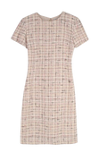 Chanel Baby Pink Tweed Mini Dress