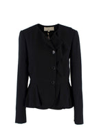 Elie Saab Black Peplum Jacket