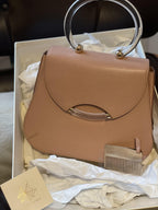 Charlotte Olympia Perspex Top Handle Leather Bag