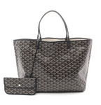 Coated Canvas Black St Louis GM tote bag