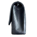 Chanel Black Caviar Leather Jumbo Single Flap Bag