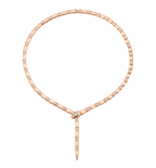 Bvlgari Rose Gold Serpenti Viper Necklace