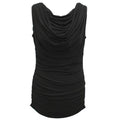 Michael Micheal Kors Black Buckle Top