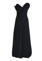 Victoria Beckham  Wave-Detail Gown