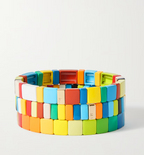 Roxanne Assoulin Rainbow Brite Set of Three Enamel Bracelets