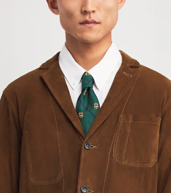 Polo Ralph Lauren Suede Unstructured Blazer