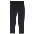 Haider Ackermann Black Silky Cropped Trousers