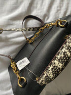 Black Parker Top Handle Bag