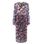 Misa Los Angeles Multi-coloured Floral Pattern Dress