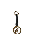 Porte Cles Gold Tone Key Ring