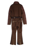 Goldbergh Brown Starstruck Printed Ski Suit