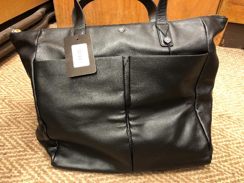 Nevis Zipped Leather Tote