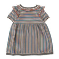 Caramel Foxglove Knitted Baby Dress
