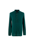 Teal Cotton Polo Shirt