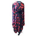 Marni Red & Black Kimono Coat