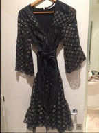 Matthew Williamson Lurex Belted Dress