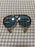 Bottega Veneta Blue Lens Sunglasses