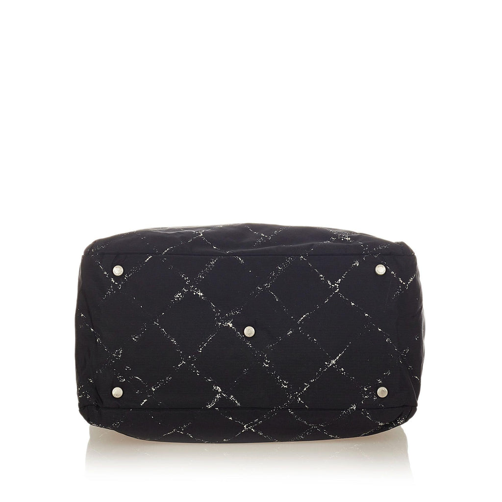 Chanel Old Travel Line Nylon Handbag