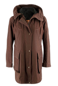 Belstaff Weatherproof Hooded Brown Coat