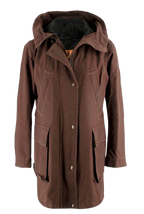 Belstaff Weatherproof Hooded Brown Coat